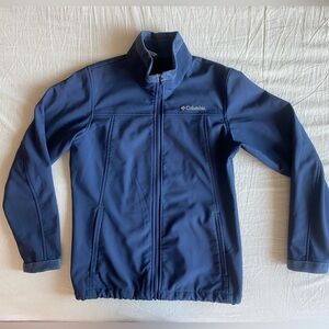 Blue fleece Columbia Jacket